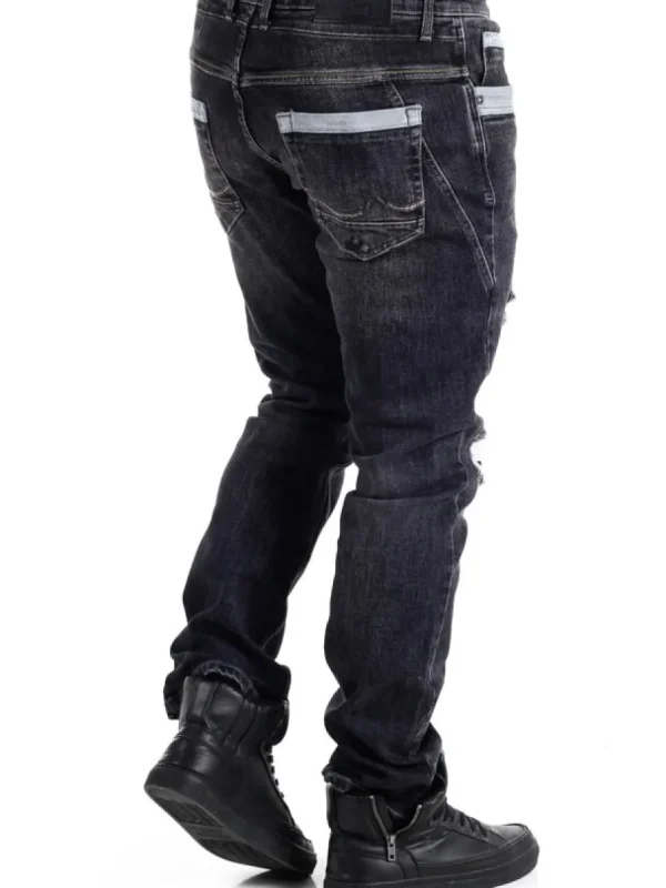 Yokote Jeans - Sort^Rusty Neal Fashion