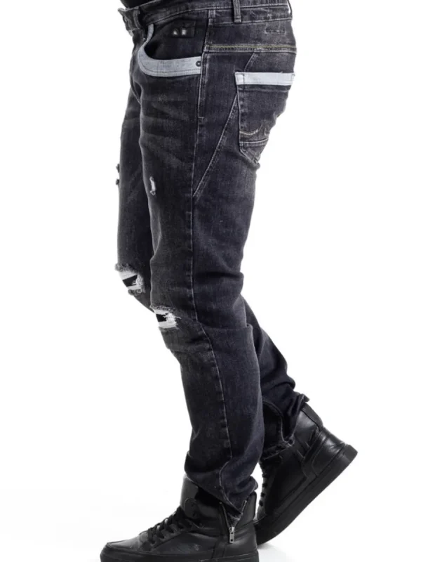 Yokote Jeans - Sort^Rusty Neal Fashion