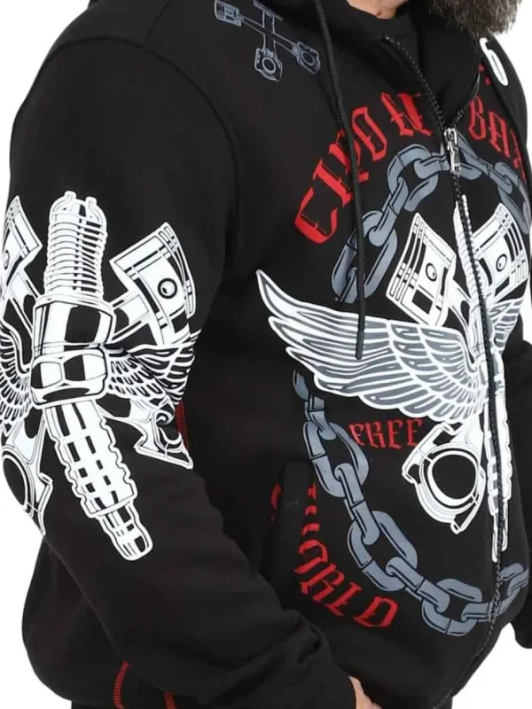 Zeloius Hoodie - Sort^Cipo & Baxx Clearance